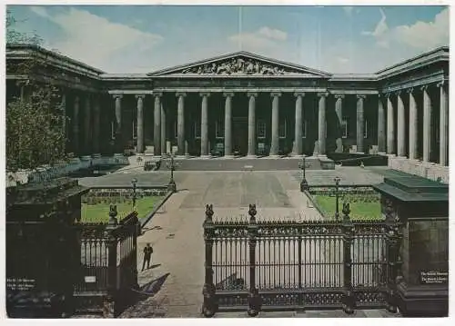 [Ansichtskarte] ENGLAND - London - The British Museum. 