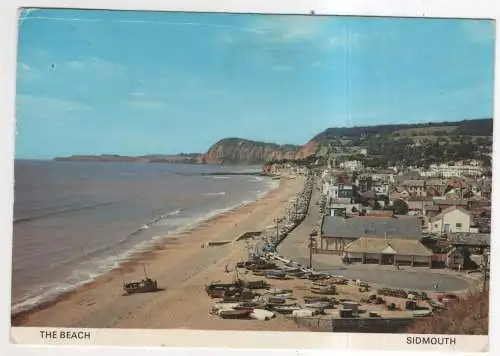 [Ansichtskarte] ENGLAND - Sidmouth - The Beach. 