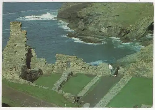 [Ansichtskarte] ENGLAND - Tintagel - King Arthur's Castle. 