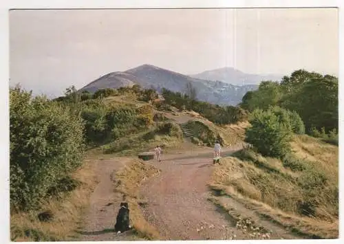 [Ansichtskarte] ENGLAND - The Malvern Range looking South. 