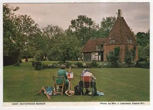 [Ansichtskarte] ENGLAND - Oast - Waystrode Manor. 