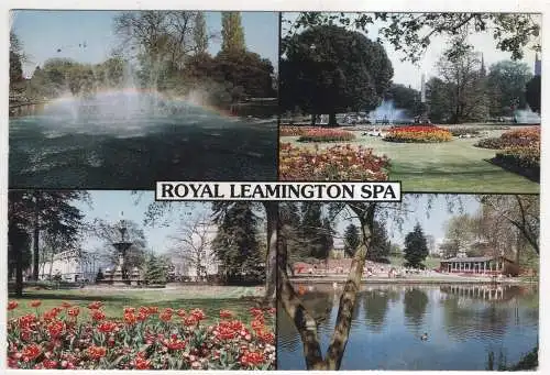 [Ansichtskarte] ENGLAND - Royal Leamington Spa - Jephson Gardens. 