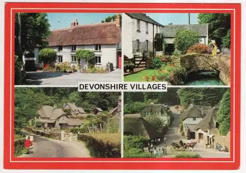 [Ansichtskarte] ENGLAND - Devonshire Villages. 