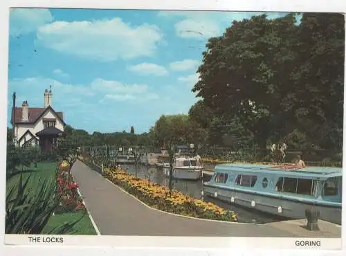 [Ansichtskarte] ENGLAND - Goring - The Locks. 