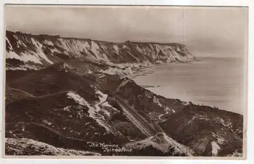 [Ansichtskarte] ENGLAND - Folkestone - The Warren. 