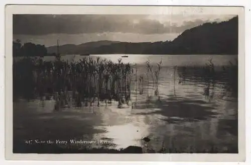 [Ansichtskarte] ENGLAND - Windermere - Near the ferry. 