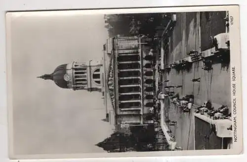 [Ansichtskarte] ENGLAND - Nottingham - Coucil House Square. 