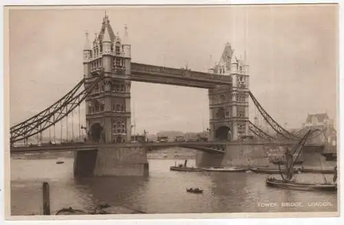 [Ansichtskarte] ENGLAND - London - Tower Bridge. 