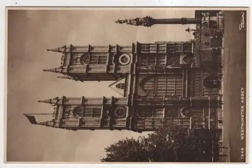 [Ansichtskarte] ENGLAND - London - Westminster Abbey. 