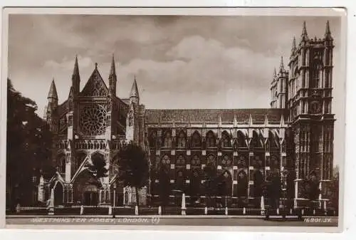 [Ansichtskarte] ENGLAND - London - Westminster Abbey. 