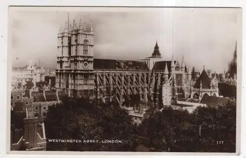 [Ansichtskarte] ENGLAND - London - Westminster Abbey. 