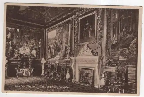 [Ansichtskarte] ENGLAND - Windsor Castle - Presence Chamber. 