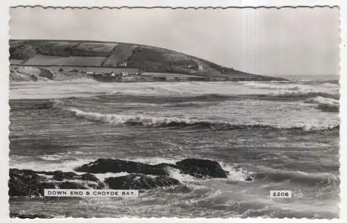 [Ansichtskarte] ENGLAND - Down End & Croyde Bay. 