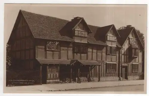 [Ansichtskarte] ENGLAND - Stratford-upon-Avon - Shakespear's House. 