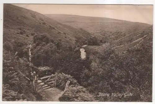 [Ansichtskarte] SCOTLAND - Doone Valley Gate. 