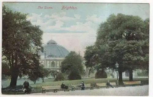 [Ansichtskarte] ENGLAND - Brighton - The Dome. 