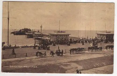 [Ansichtskarte] ENGLAND - Brighton - West Pier. 