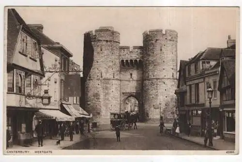 [Ansichtskarte] ENGLAND - Canterbury - Westgate. 