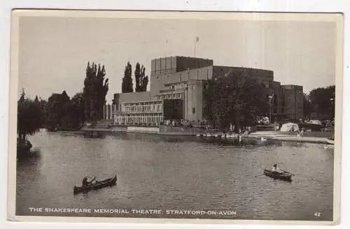 [Ansichtskarte] ENGLAND - Stratford-on-Avon - The Shakespeare Memorial Theatre. 