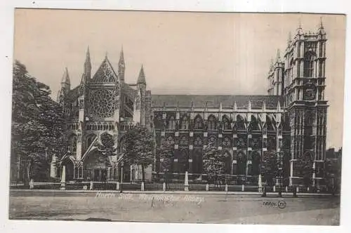 [Ansichtskarte] ENGLAND - London - Westminster Abbey - North Side. 