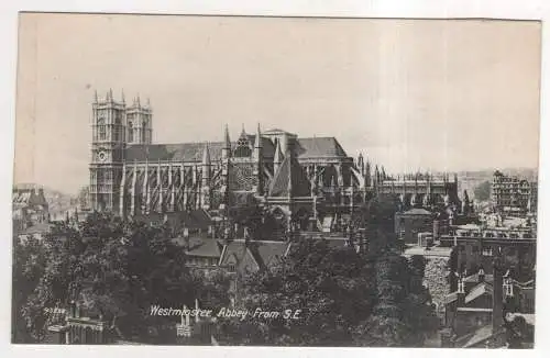 [Ansichtskarte] ENGLAND - London - Westminster Abbey from S. E. 