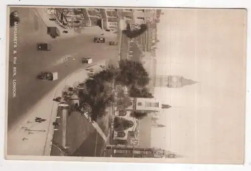 [Ansichtskarte] ENGLAND - London - St. Margaret's & Big Ben. 