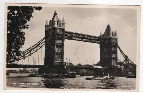 [Ansichtskarte] ENGLAND - London - The Tower Bridge. 