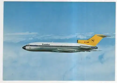 [Ansichtskarte] AIRPLANE / FLUGZEUG - Condor - Boeing 727-30. 