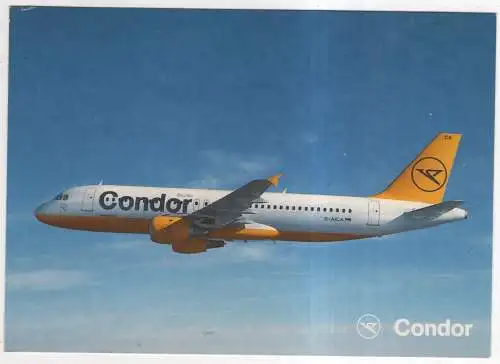 [Ansichtskarte] AIRPLANE / FLUGZEUG - Condor - Airbus 320. 