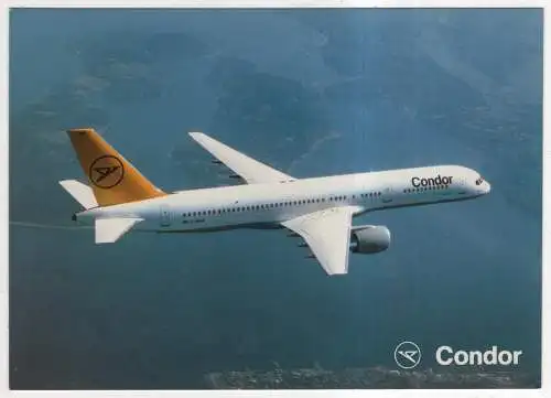 [Ansichtskarte] AIRPLANE / FLUGZEUG - Condor - Boeing 757. 