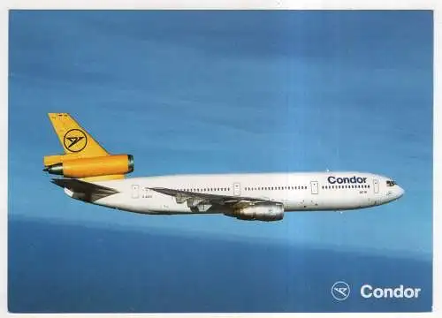 [Ansichtskarte] AIRPLANE / FLUGZEUG - Condor - DC 10-30. 