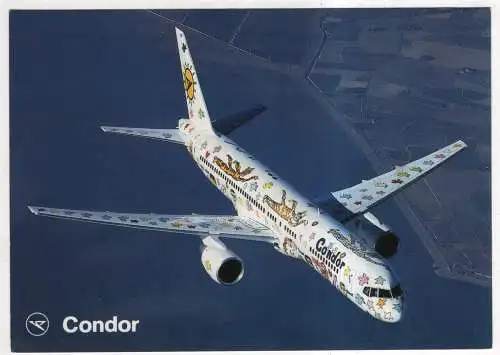 [Ansichtskarte] AIRPLANE / FLUGZEUG - Condor - Boeing 757. 