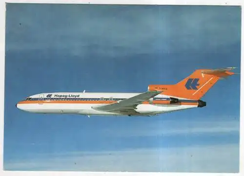 [Ansichtskarte] AIRPLANE / FLUGZEUG - Hapag-Lloyd Boeing 727. 