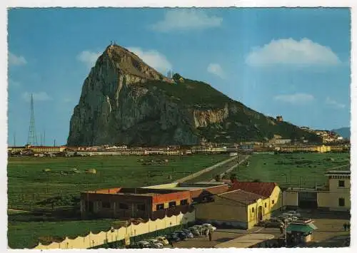 [Ansichtskarte] GIBRALTAR - North view of the Rock of Gibraltar. 