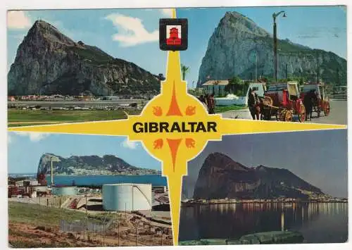 [Ansichtskarte] GIBRALTAR - Penon de Gibraltar. 