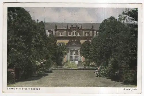 [Ansichtskarte] GERMANY - Hannover - Herrenhausen - Orangerie. 