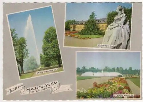 [Ansichtskarte] GERMANY - Hannover - Herrenhausen. 