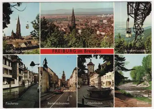 [Ansichtskarte] GERMANY - Freiburg im Breisgau. 