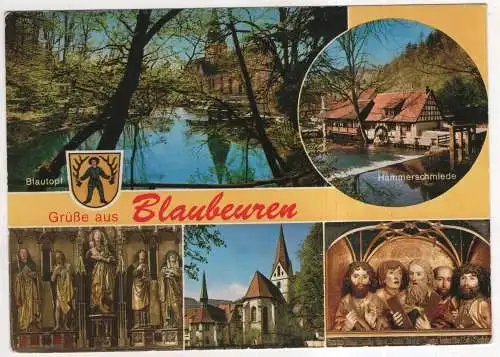 [Ansichtskarte] GERMANY - Blaubeuren. 