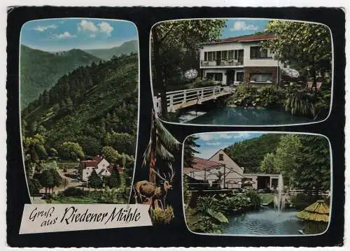 [Ansichtskarte] GERMANY - Riedener Mühle über Mayen - Hotel Riedener Mühle. 