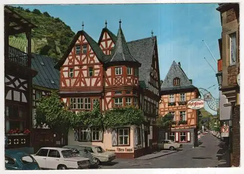 [Ansichtskarte] GERMANY - Bacharach am Rhein - Mittelalterliche Fachwerkhäuser. 