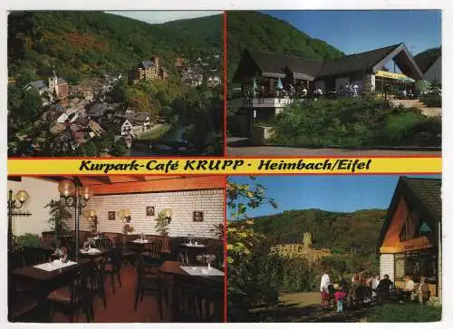 [Ansichtskarte] GERMANY - Heimbach / Eifel - Kurpark-Café Krupp. 