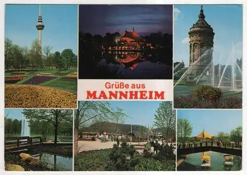 [Ansichtskarte] GERMANY - Mannheim. 