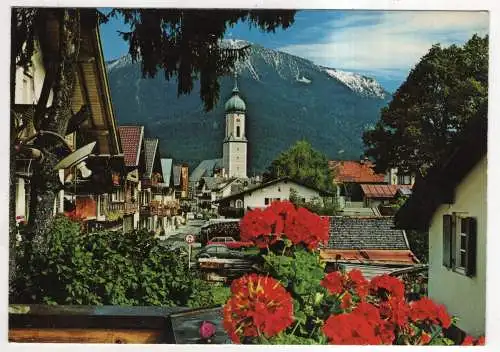 [Ansichtskarte] GERMANY - Garmisch-Partenkirchen - Sonnenstraße in Garmisch. 