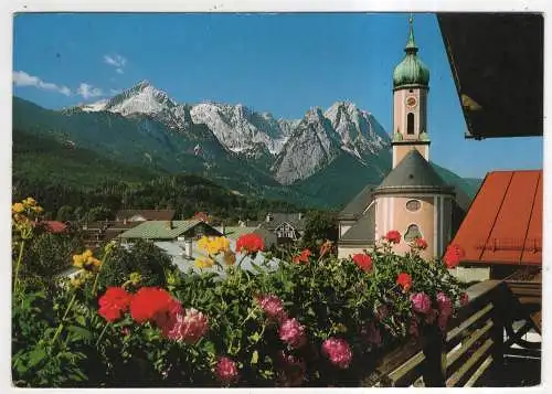 [Ansichtskarte] GERMANY - Garmisch-Partenkirchen - Pfarrkirche St. Martin  in Garmisch. 