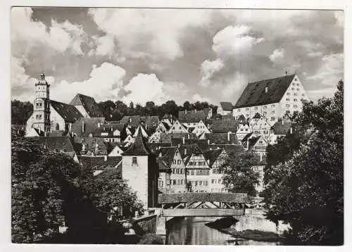 [Ansichtskarte] GERMANY - Schwäbisch Hall - Blick von der Mauerstraße zur Michaelskirche ... 