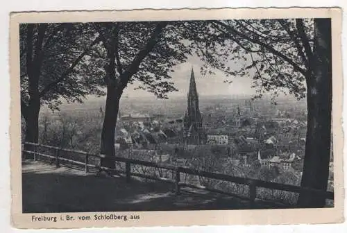 [Ansichtskarte] GERMANY - Freiburg im Breisgau vom Schloßberg aus. 