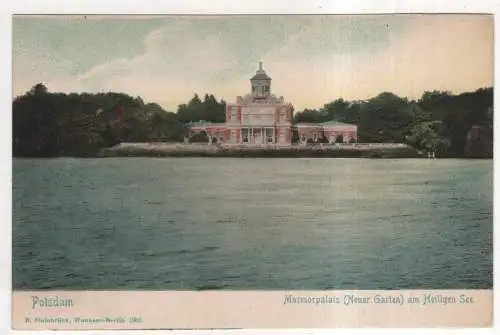 [Ansichtskarte] GERMANY - Potsdam - Marmorpalais (Neuer Garten) am Heiligen See. 