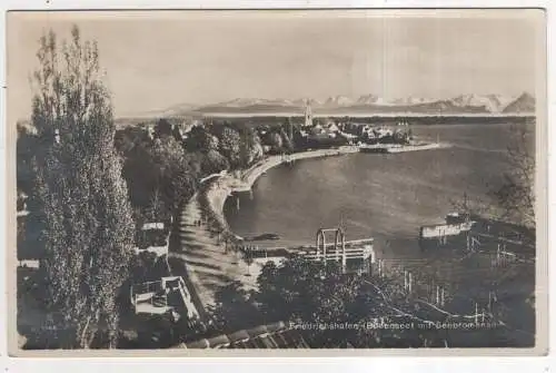 [Ansichtskarte] GERMANY -  Friedrichshafen / Bodensee mit Seepromenade. 