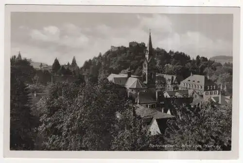 [Ansichtskarte] GERMANY - Badenweiler - Blick vom Pfarrweg. 